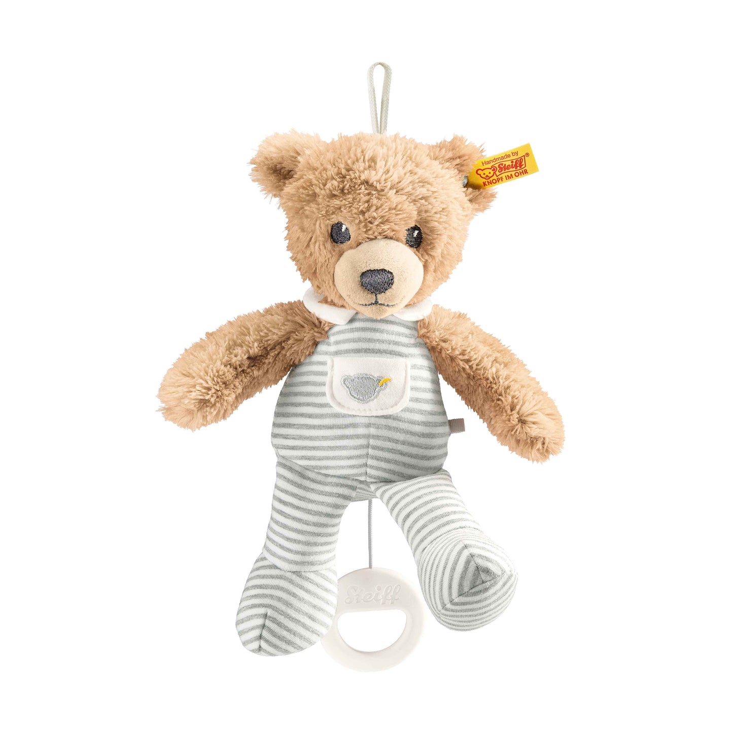 Steiff Schlaf gut Bär Spieluhr 20cm grau