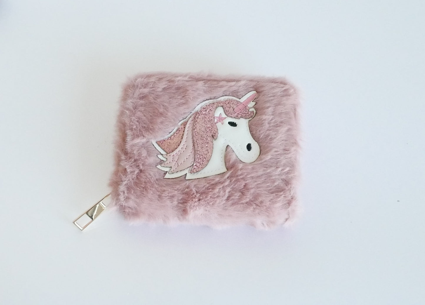 KisMe Geldbörse Plüsch Einhorn rosa