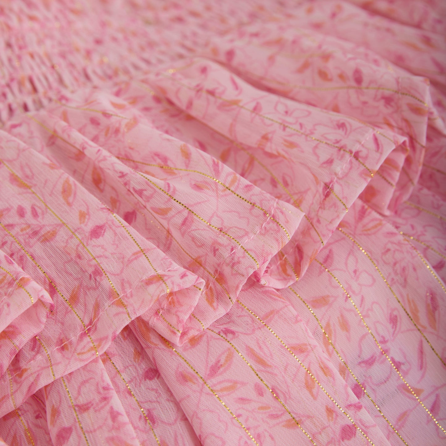 Creamie Rosa Goldener Rock