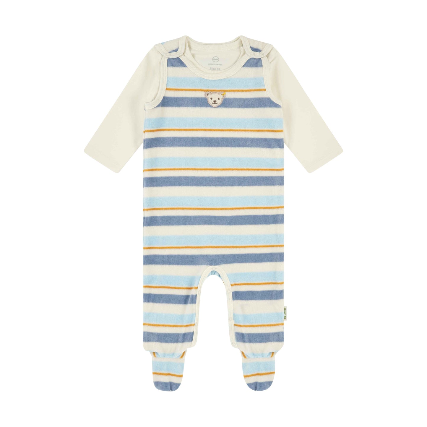 Steiff Set Strampler + T-Shirt langarm