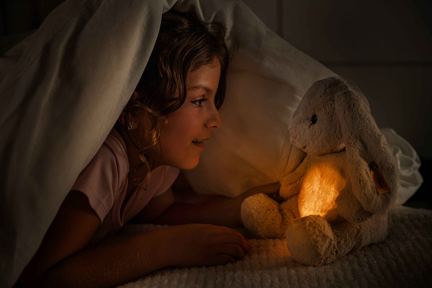 Steiff Hoppie Hase 28cm Licht