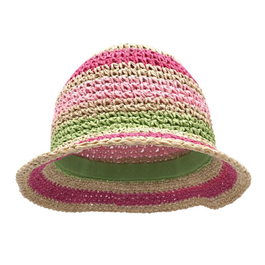 Maximo MINI Girl Hut Streifen Handarbeit