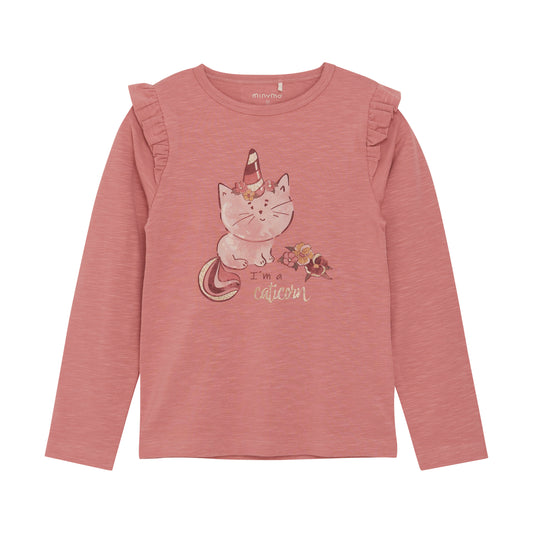 Minymo Langarmshirt "Caticorn"