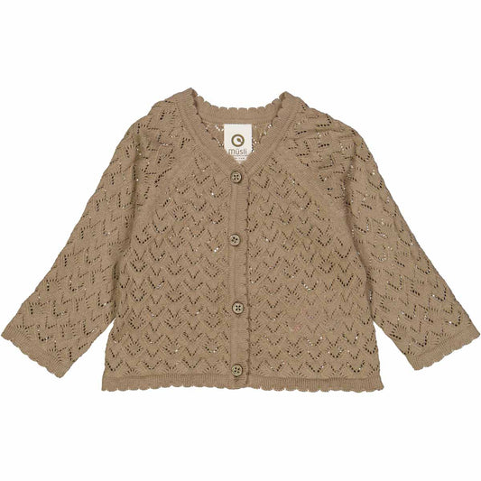 Müsli by Green Cotton Mädchen Babystrickjacke
