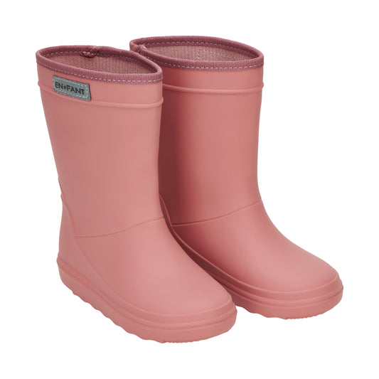 En Fant Gummistiefel - old rose