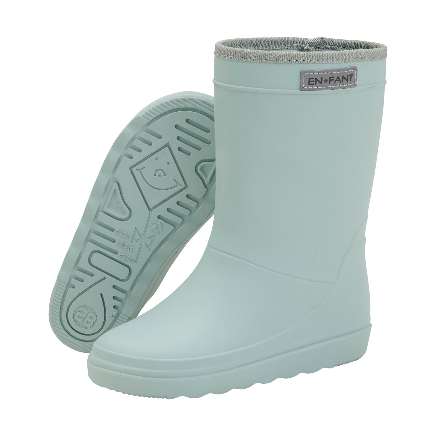 En Fant Gummistiefel - blue surf