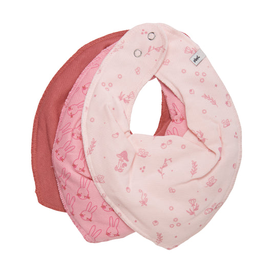 pippi Halstücher Dreieckstücher Set rose