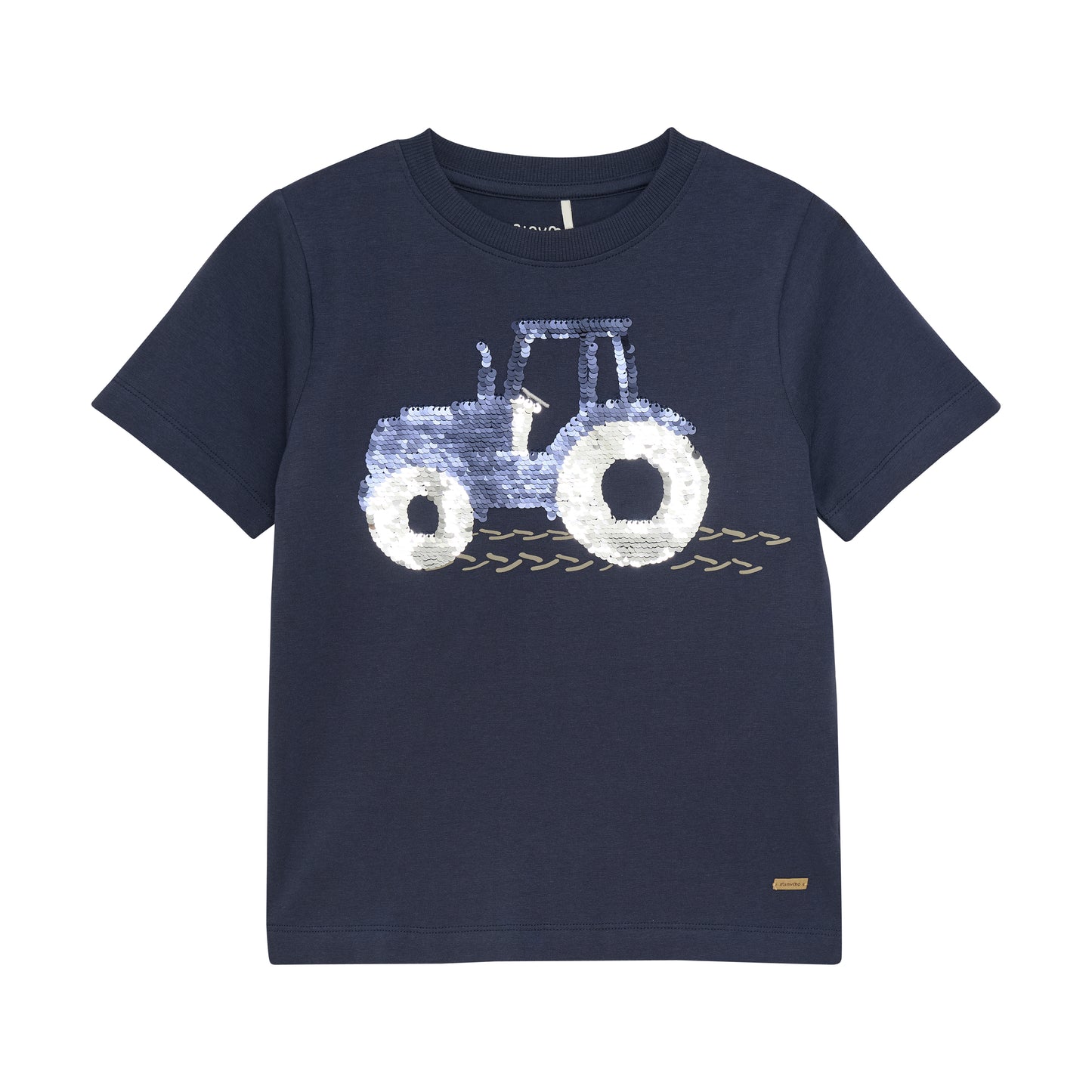 Minymo T-Shirt Wendepailletten Traktor