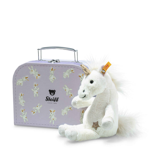 Steiff Unica Schlenker Einhorn 20cm im Koffer