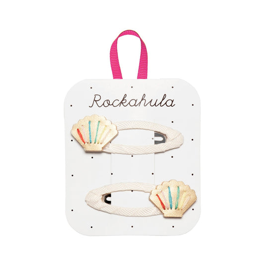 Rockahula Regenbogen-Muschel-Haarclips