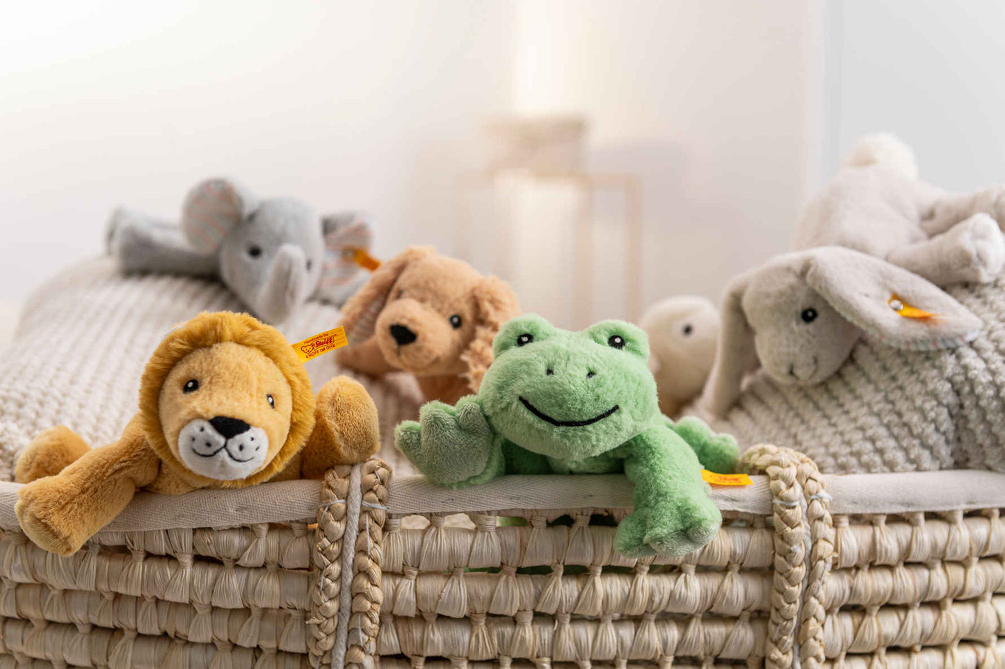 Steiff Floppy Cappy Frosch