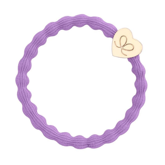 byEloise Gold Heart Haargummi