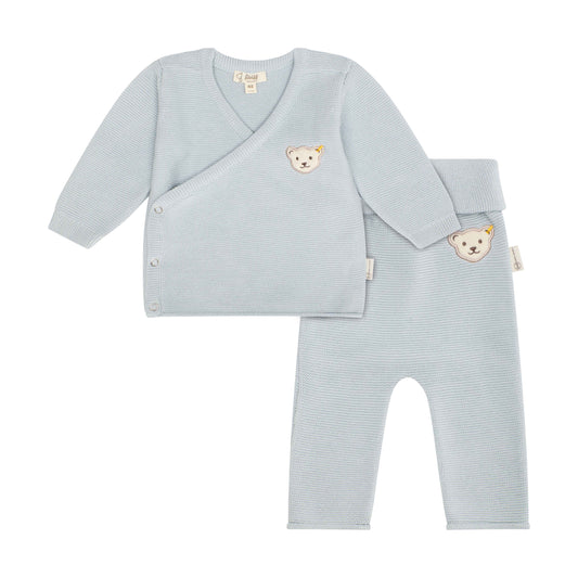 Steiff Set Hose + Wickeljacke GOTS