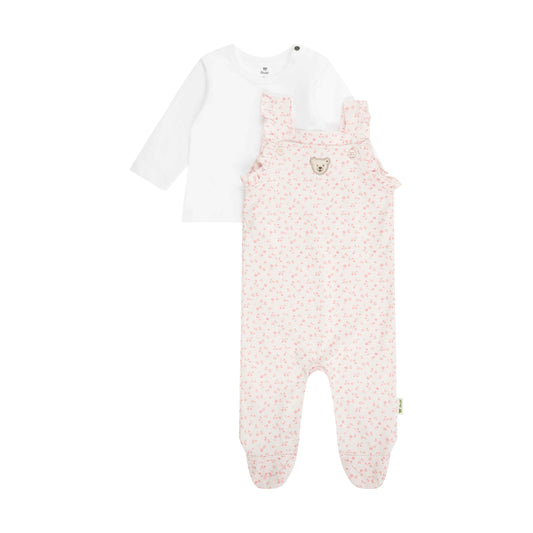 Steiff Set Strampler + T-Shirt langarm