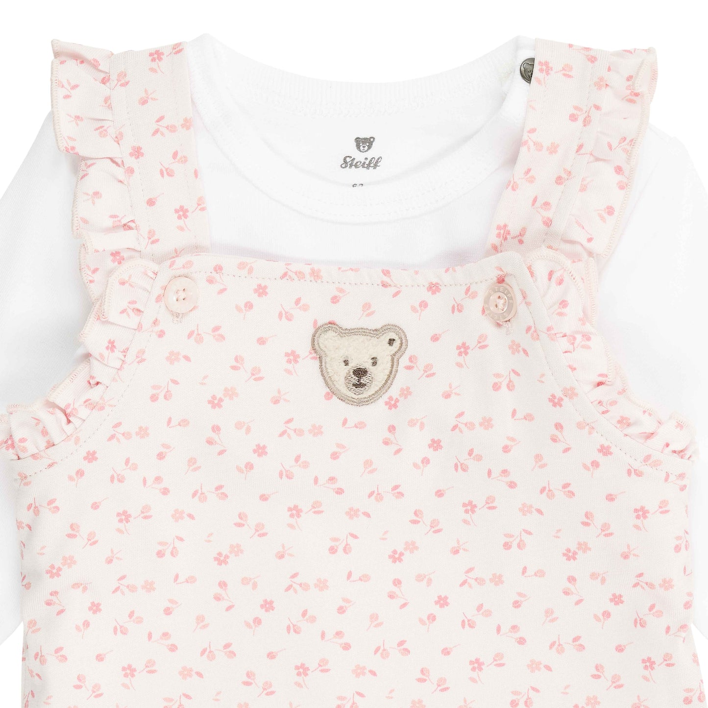 Steiff Set Strampler + T-Shirt langarm