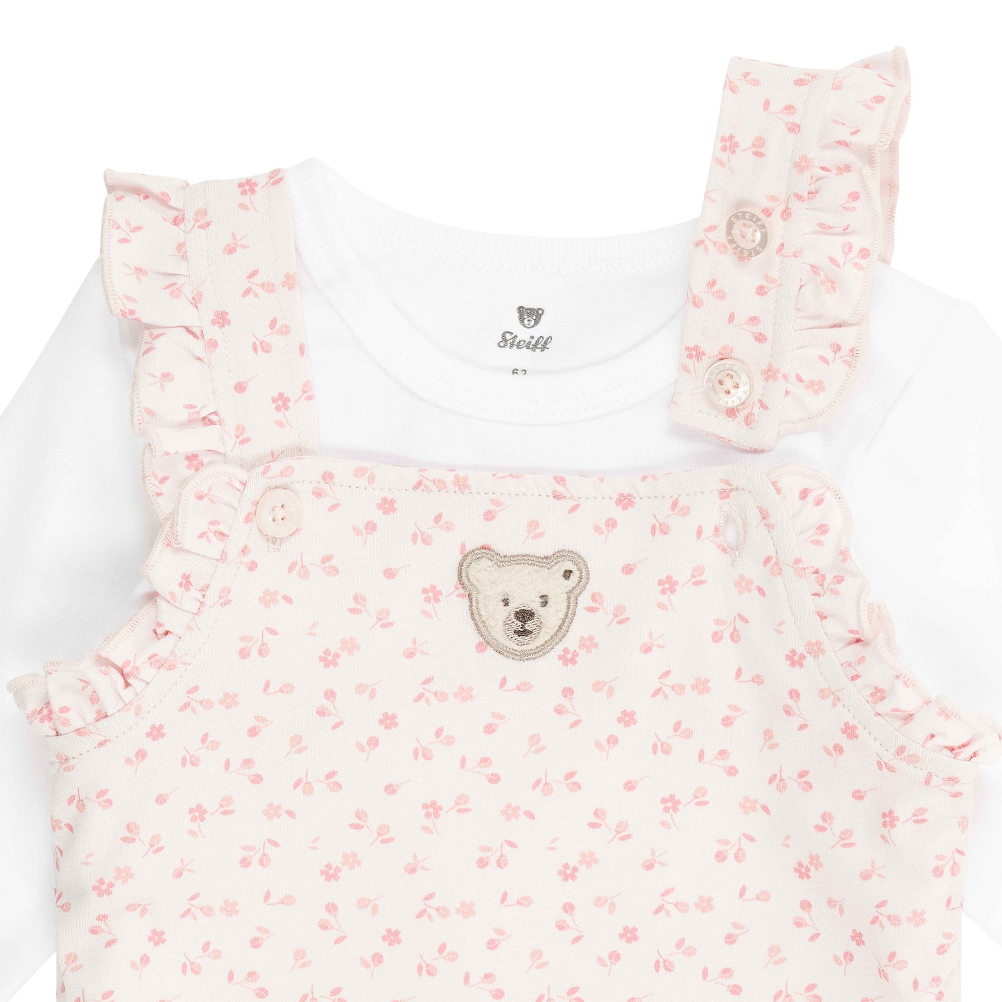 Steiff Set Strampler + T-Shirt langarm