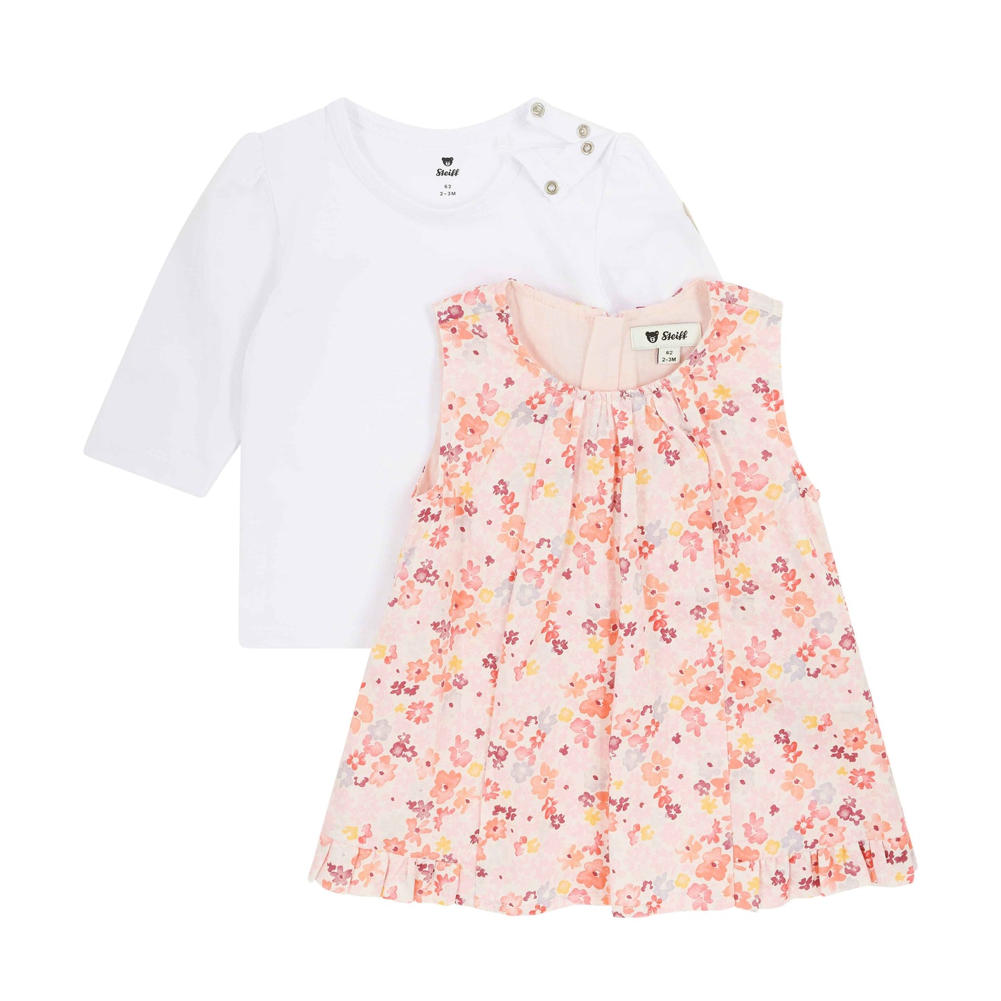 Steiff Set Kleid + T-Shirt langarm