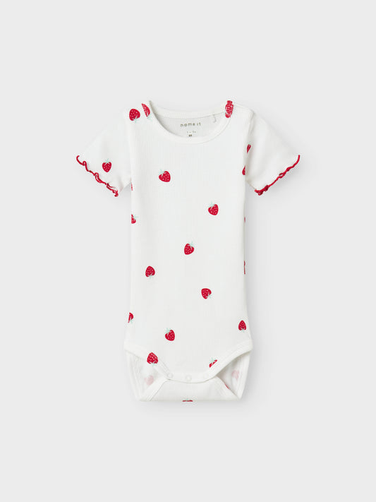 Name it Body Erdbeerprint
