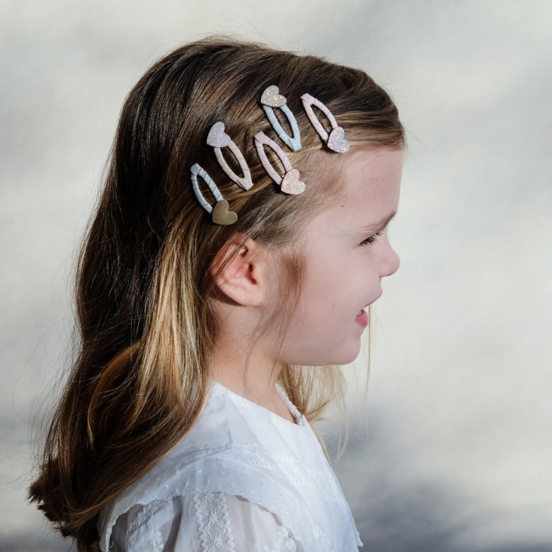 Mimi & Lula Teeny Herz Mini Haarclips